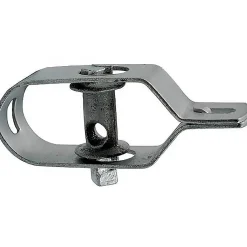 Tenditori per fili recinzione in lamiera 10x3 cm grigio