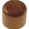 Terminale bastone tenda Tappo in legno ciliegio Ø 28 mm 2 pz