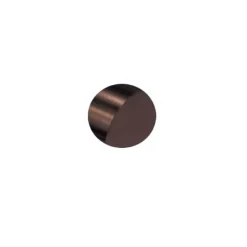 Terminale in ottone bronzato per corrimano Ø 5 cm