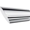 Terminale per bastone tenda Rag cromo Ø 2 cm 2 pz