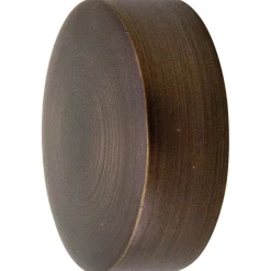 Terminale per bastone tenda Cap bronzo Ø 2,5 cm 2 pz