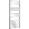 Termoarredo bianco in acciaio verniciato L 45 x H 150 cm