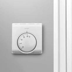 Termostato ambiente meccanico a rotella con interruttore On/Off Avidsen