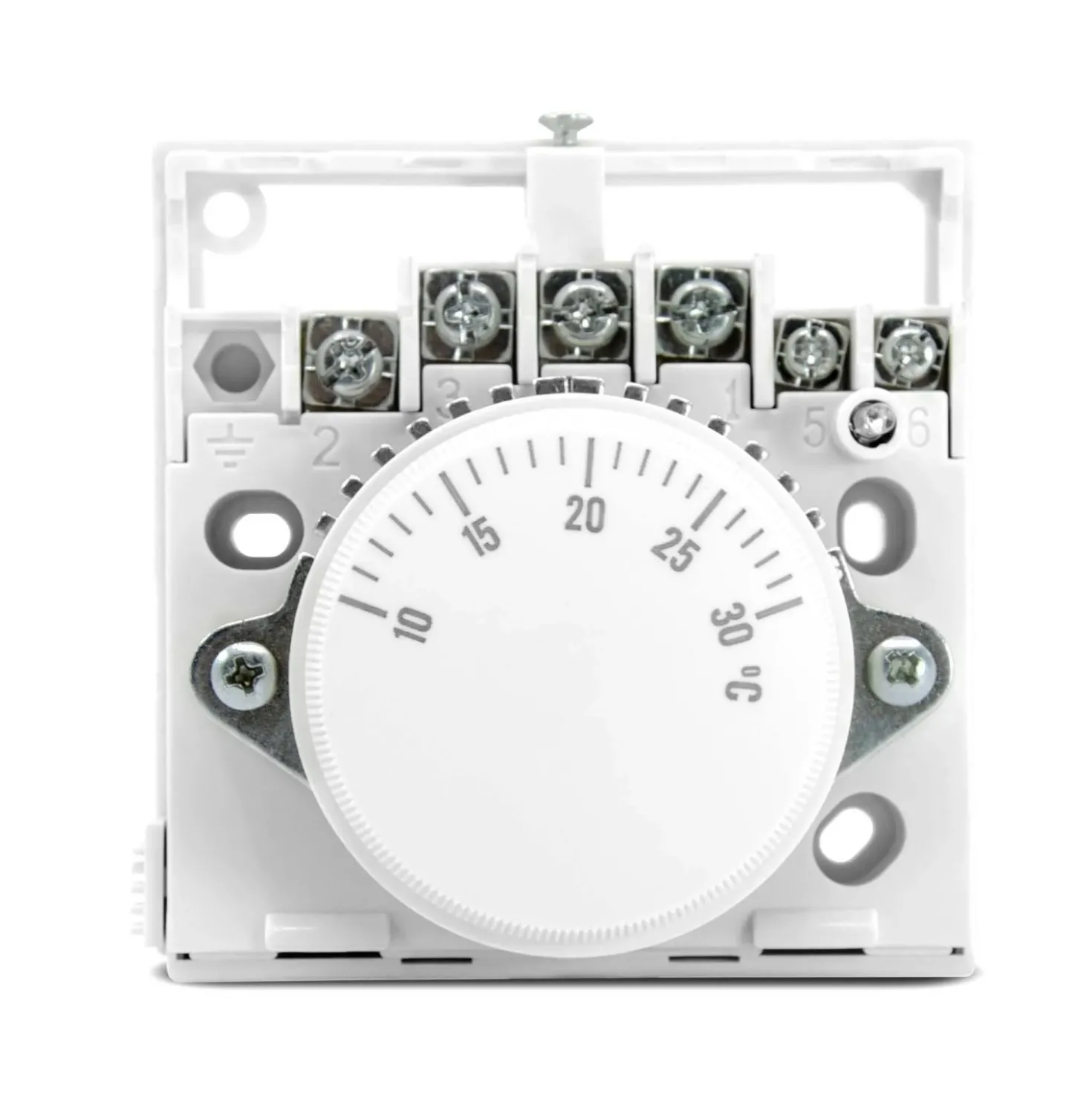 Termostato ambiente meccanico a rotella con interruttore On/Off Avidsen