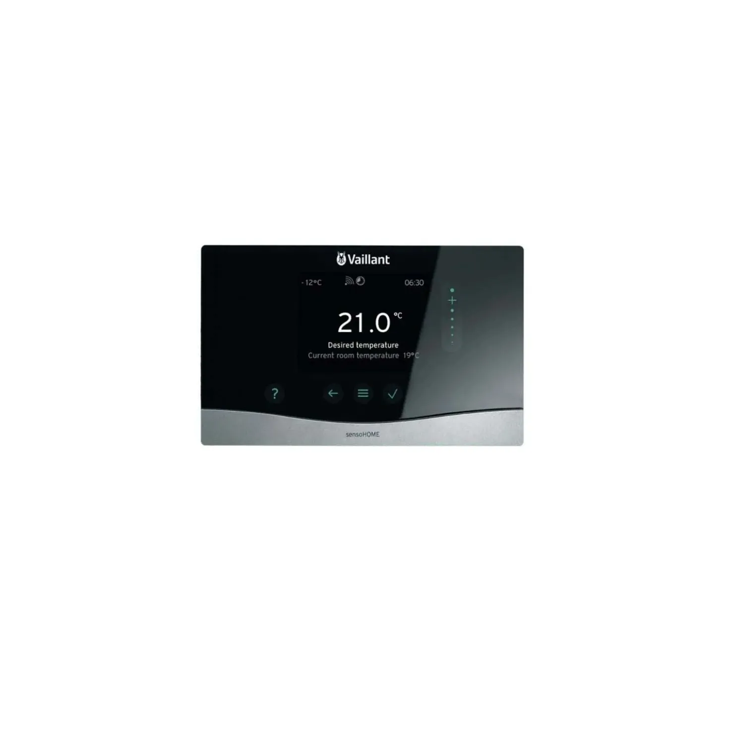 Termostato ambiente Vaillant sensoHOME VRT 380 nero