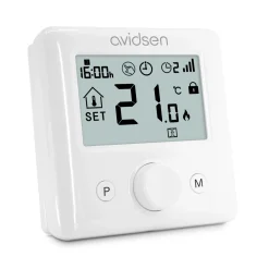 Termostato Smart Home Wifi Avidsen HomeFlow WL a batteria wireless