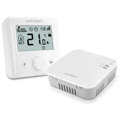 Termostato Smart Home Wifi Avidsen HomeFlow WL a batteria wireless