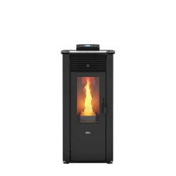 Termostufa a pellet Ecofox Niagara 13,84 kW bianco