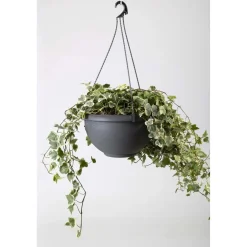 Terrae Basket con gancio universale 25 cm grigio Fumo