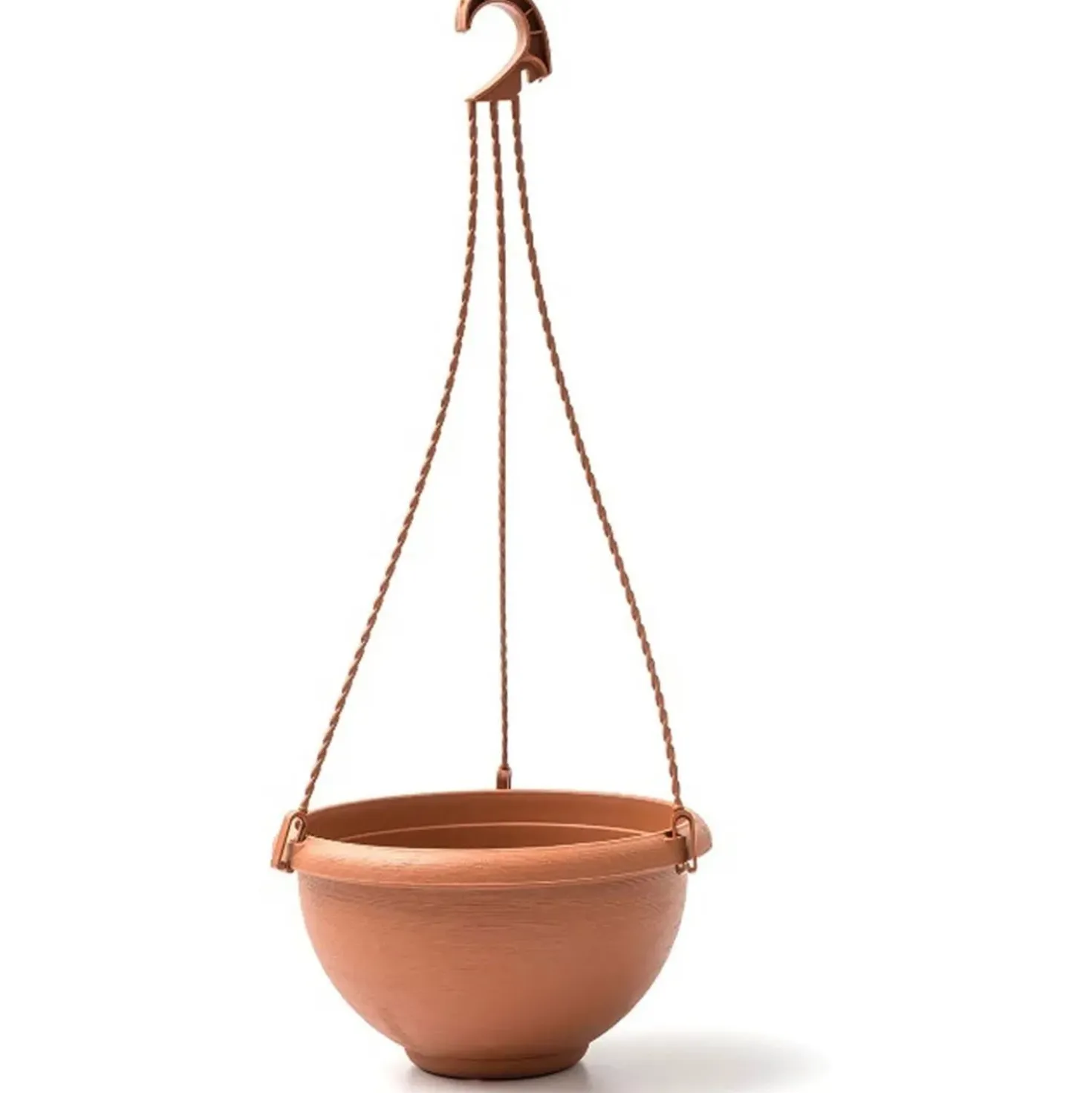 Terrae Basket con gancio universale 25 cm in plastica