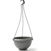 Terrae Basket con gancio universale 30 cm grigio Fumo