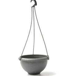 Terrae Basket con gancio universale 30 cm grigio Fumo
