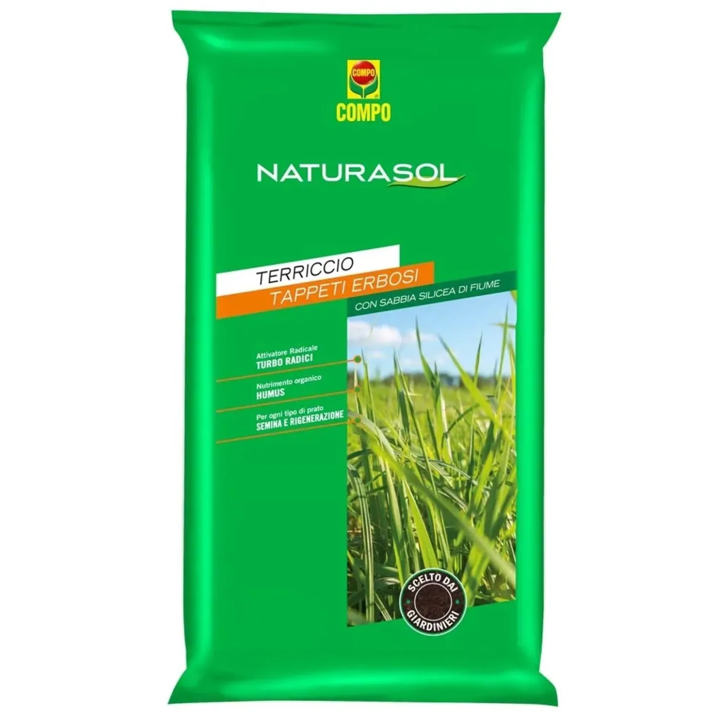 Terriccio per tappeti erbosi Naturasol® 70 l