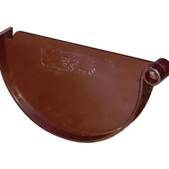 Testata per giunto in PVC con scarico marrone 25 cm