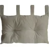 Testiera letto ecopelle ecru 45x70 cm