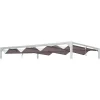 Tetto di ricambio Miera per pergola 573101 3x4 m grigio