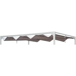 Tetto di ricambio Miera per pergola 573101 3x4 m grigio
