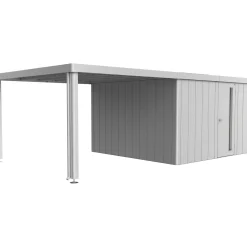 Tetto laterale Biohort per casetta Neo 4A/4B/4C/4D Argento met