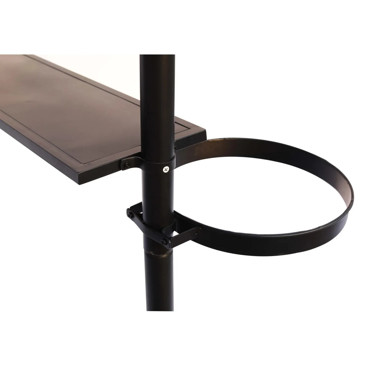 Tettoia barbecue in acciaio antracite 167x128 cm