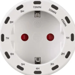 Timer digitale brennenstuhl® conto alla rovescia DC 2013 bianco