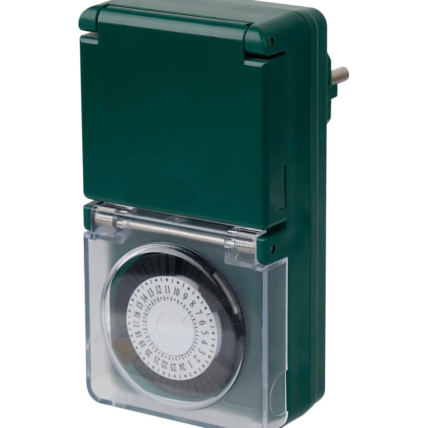 Timer giornaliero Meccanico 48 possibilità di commutazione Verde
