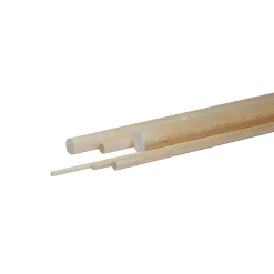 Tondo in ayous diam 4 mm da 1 m marrone chiaro