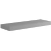 Top scatolato senza staffe 140x10x46 cm Grigio