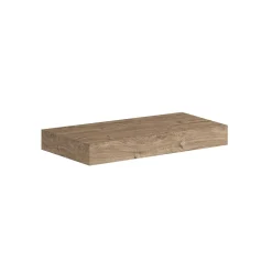 Top scatolato senza staffe 100x10x46 cm Rovere