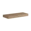 Top scatolato senza staffe 120x10x46 cm Rovere