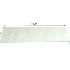 Top teknowood bianco marmo 1500 x 460 x 12,4 mm
