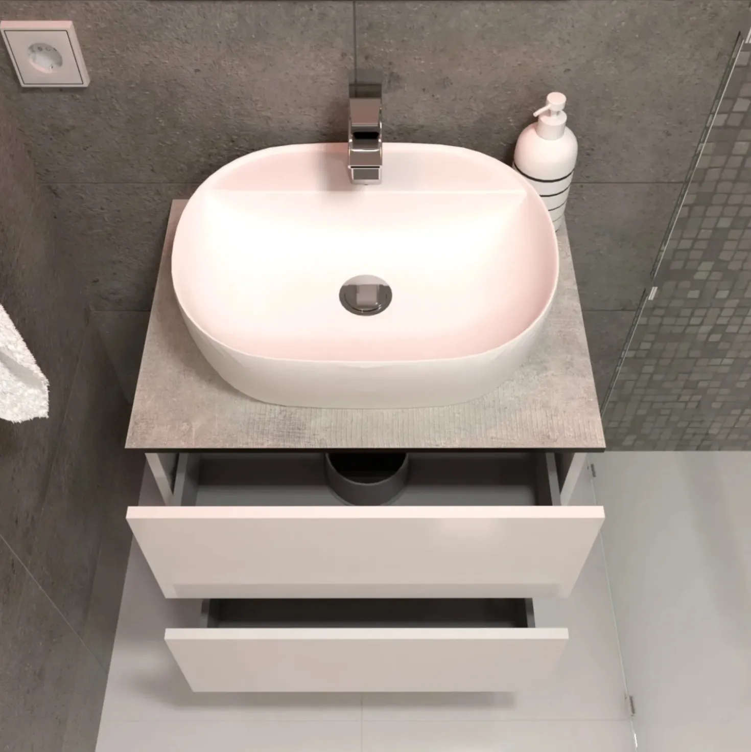 Top teknowood mercurio 610 x 460 x 12,4 mm