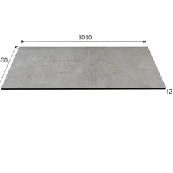 Top teknowood mercurio 1010 x 460 x 12,4 mm