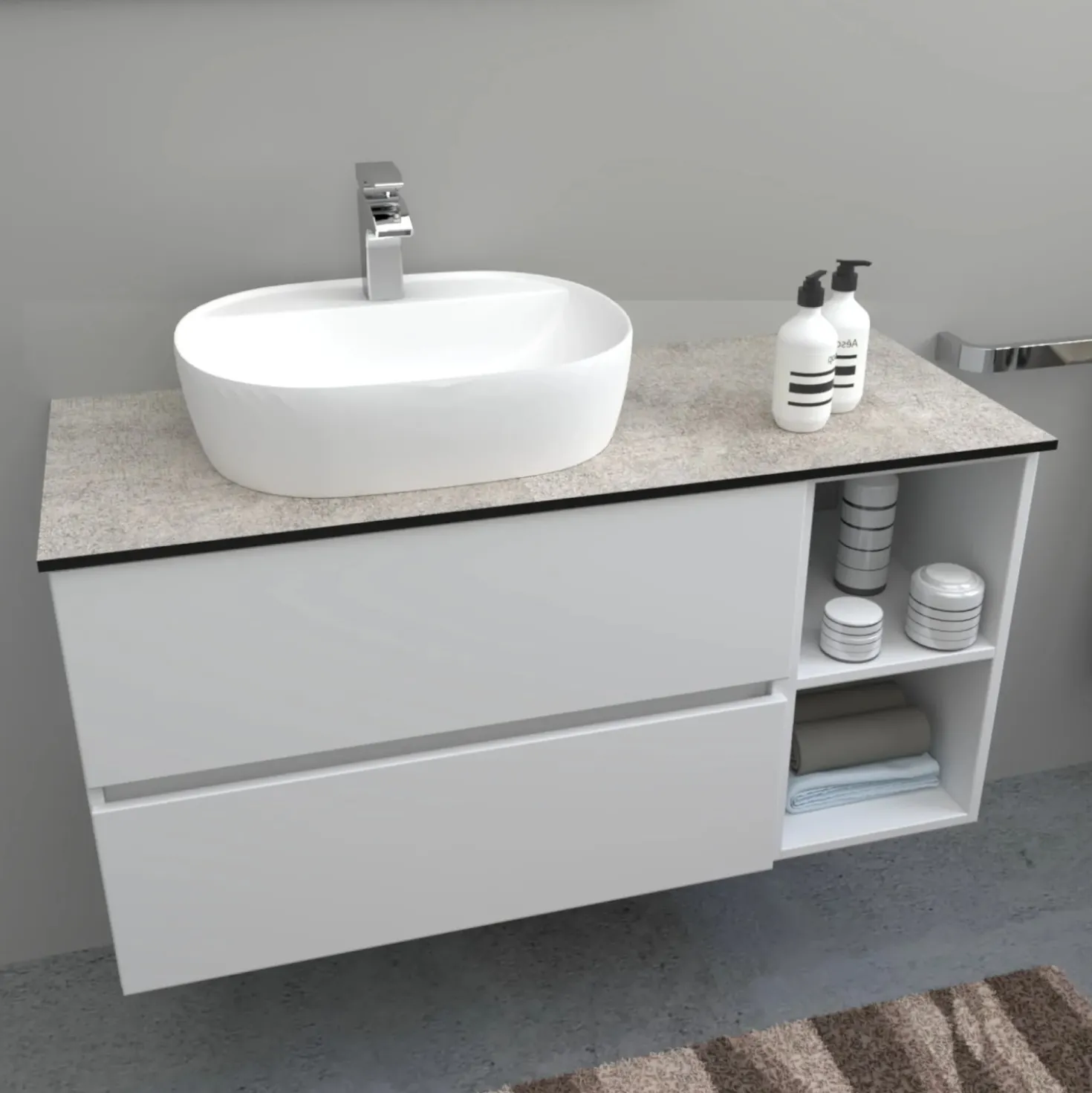 Top teknowood mercurio 1110 x 460 x 12,4 mm