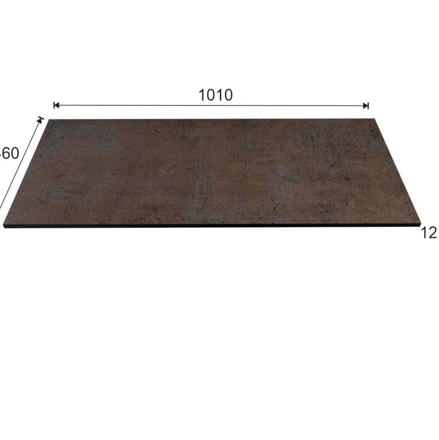 Top teknowood rame 1010 x 460 x 12,4 mm