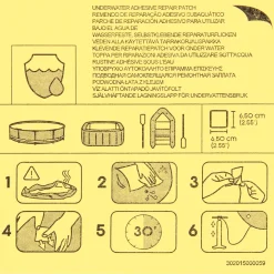 Toppe di riparazione Bestway autoadesive Impermeabili 10 pz