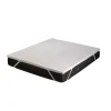 Topper Memory Premium matrimoniale in Memory Foam 160x190 cm bianco
