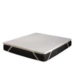 Topper Memory Premium matrimoniale in Memory Foam 160x190 cm bianco
