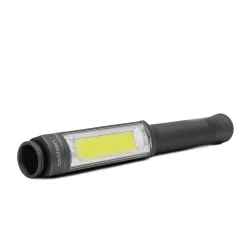 Torcia da lavoro a LED COB 500 lm in Alluminio Aeronautico 2 x AA