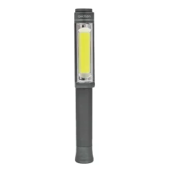 Torcia da lavoro a LED COB 500 lm in Alluminio Aeronautico 2 x AA