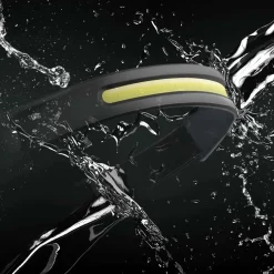 Torcia frontale ricaricabile USB impermeabile con sensore di movimento