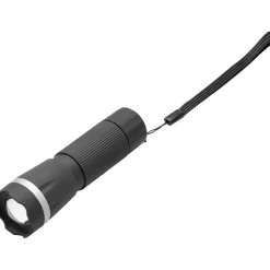 Torcia LED 60 lm grigia e nera
