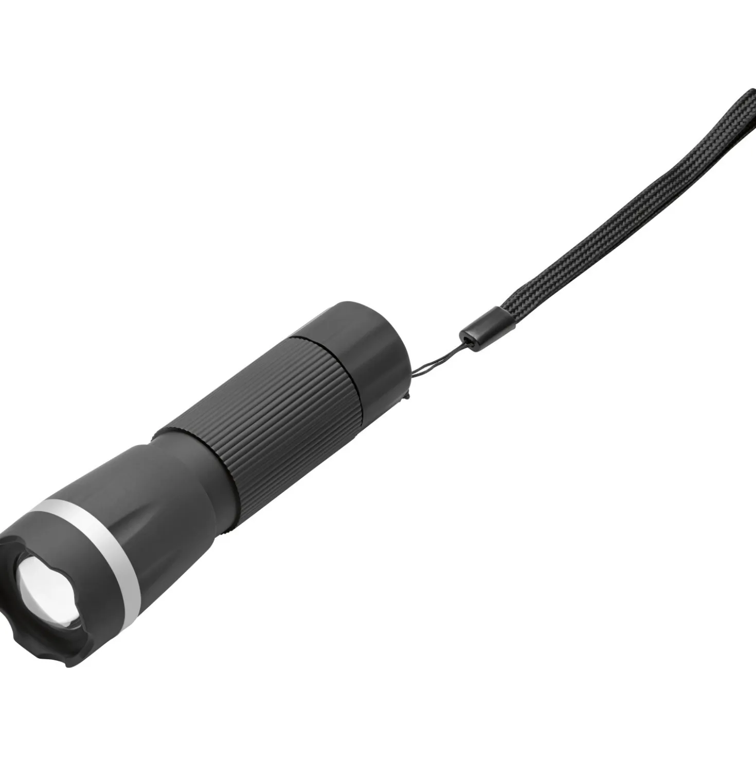 Torcia LED 60 lm grigia e nera
