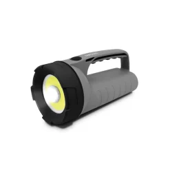 Torcia LED COB EasyMate ricaricabile USB con PowerBank 3W