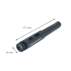 Torcia LED ricaricabile USB C 300 lm in Alluminio Aeronautico