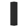Torre bagno MDF Push to Open Idrostile 1600 mm nero opaco