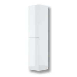 Torre bagno MDF Push to Open Idrostile 1600 mm bianco lucido