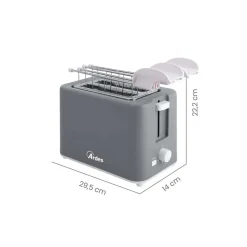 Tostapane 2 fette Tosto cube 700W