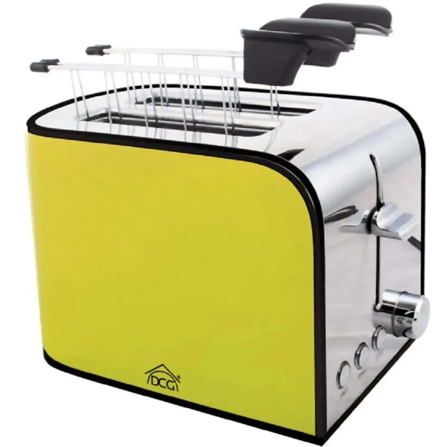 Tostapane inox 2 pinze scongela e riscalda 850W 220-240V