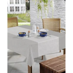 Tovaglia in tnt cerato goffrato 140 cm grigio al metro