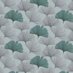Tovagliato cerato goffrato Montecarlo Ginko 140 cm x 20 m al metro